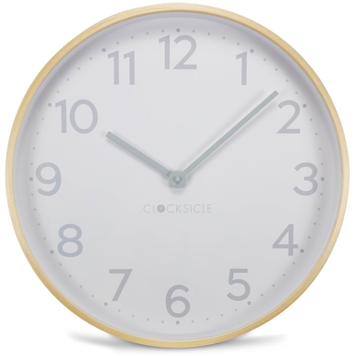 Clocksicle Silent Wood Wall Clock Grey 50cm CC-50-GREY 1