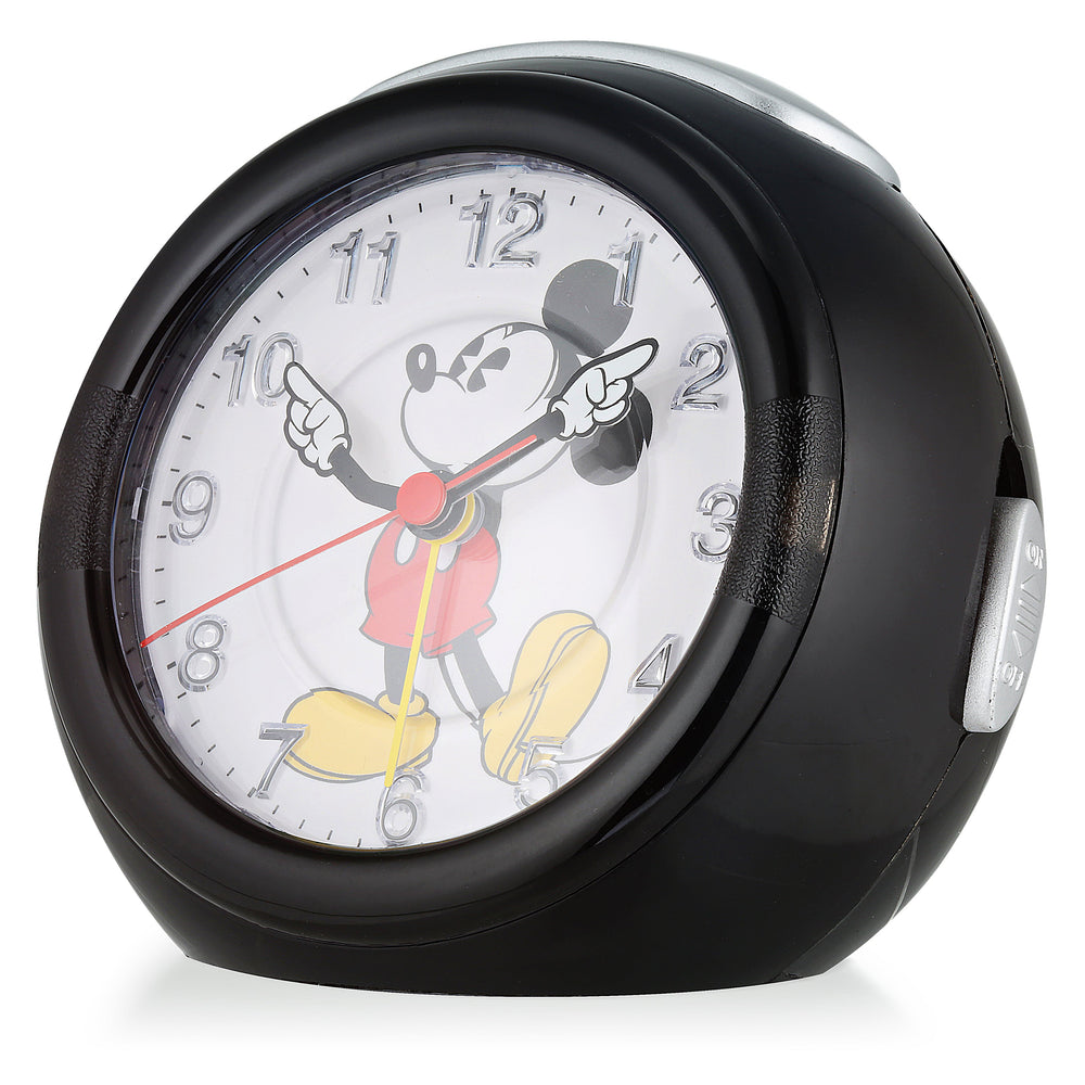 Disney Mickey Mouse Musical Alarm Clock Black 12cm TR87992 2