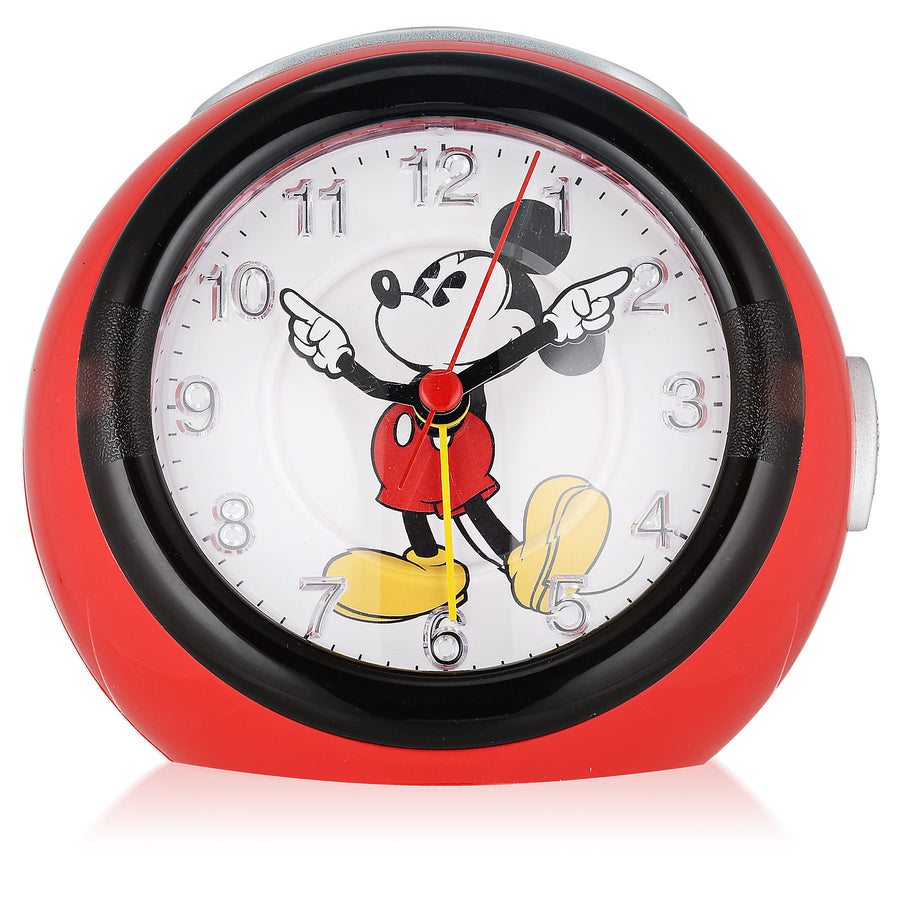 Disney Mickey Mouse Musical Alarm Clock Red 12cm TR87991 1