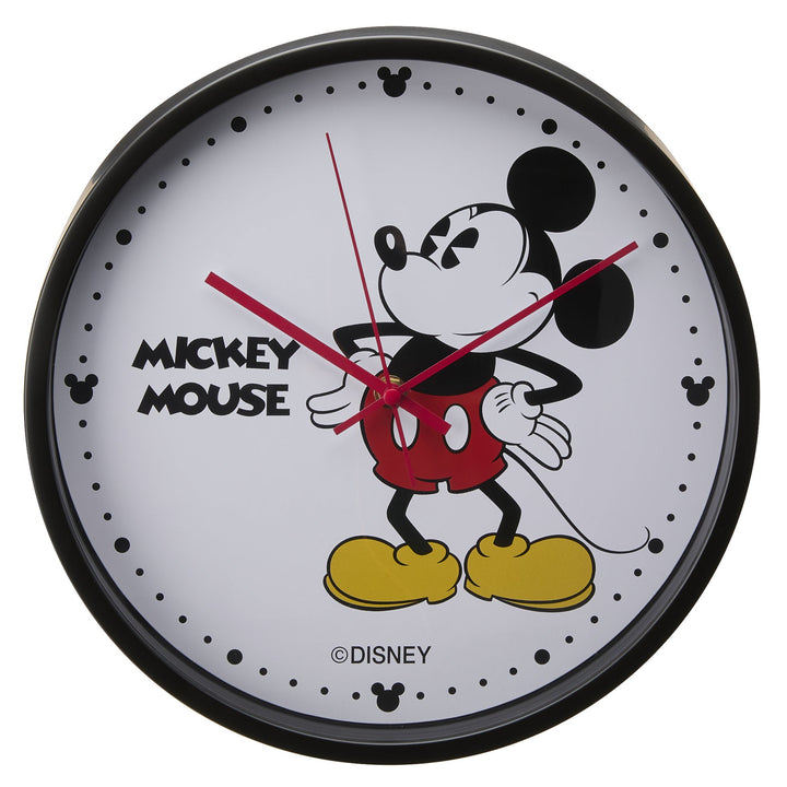 Disney Mickey Mouse Wall Clock Black 30cm TA13910 1