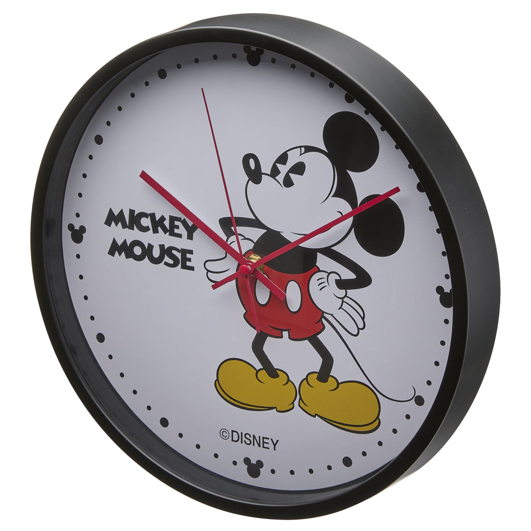 Disney Mickey Mouse Wall Clock Black 30cm TA13910 2