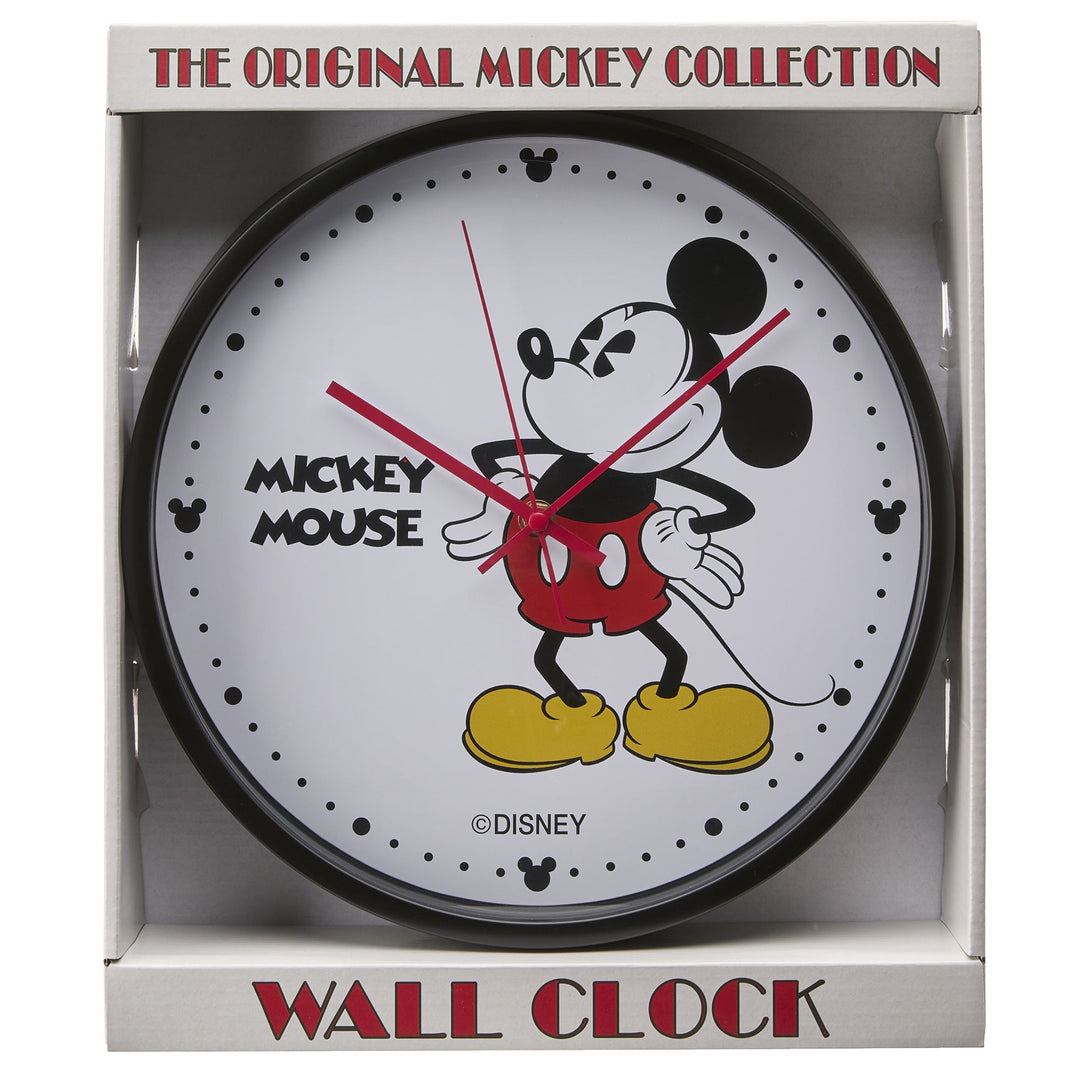 Disney Mickey Mouse Wall Clock Black 30cm TA13910 3