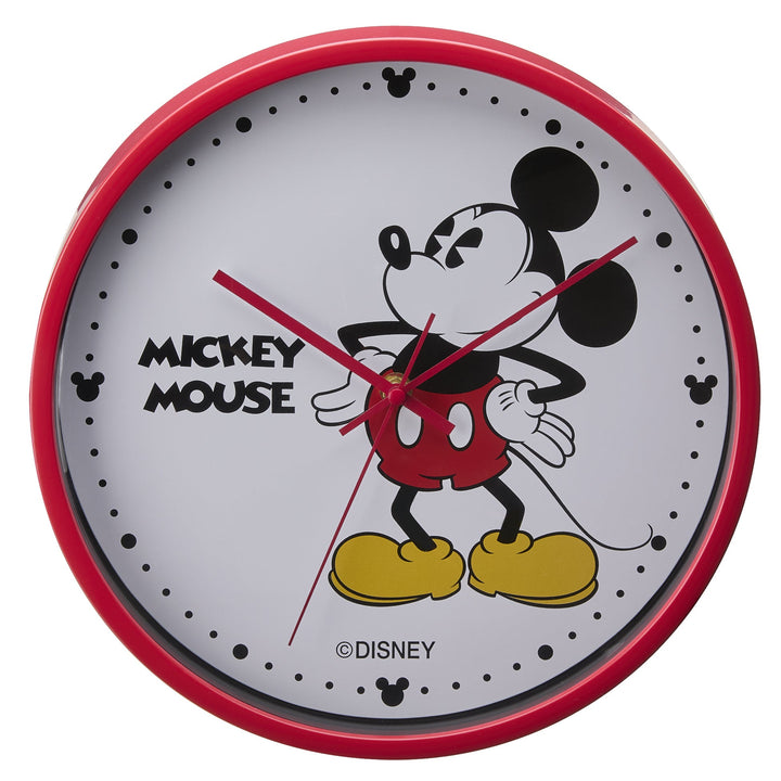 Disney Mickey Mouse Wall Clock Red 30cm TA13911 1