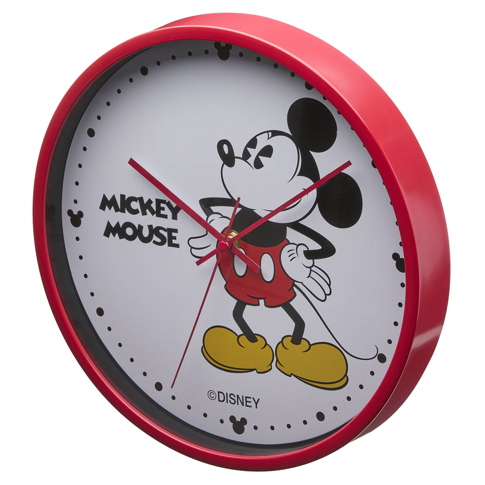 Disney Mickey Mouse Wall Clock Red 30cm TA13911 2