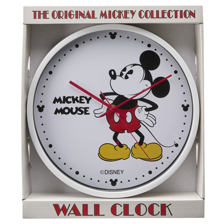 Disney Mickey Mouse Wall Clock White 30cm TA13909 3