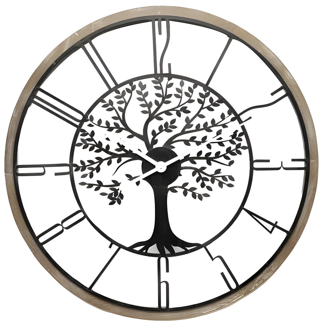 Koda Living Barnsley Tree Of Life Wall Clock 68cm KC5183 1