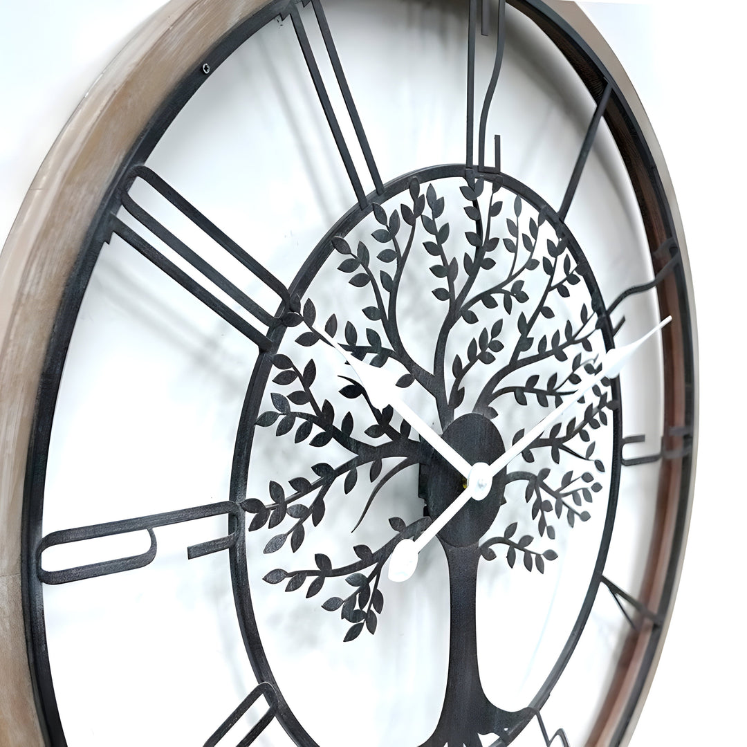 Koda Living Barnsley Tree Of Life Wall Clock 68cm KC5183 2