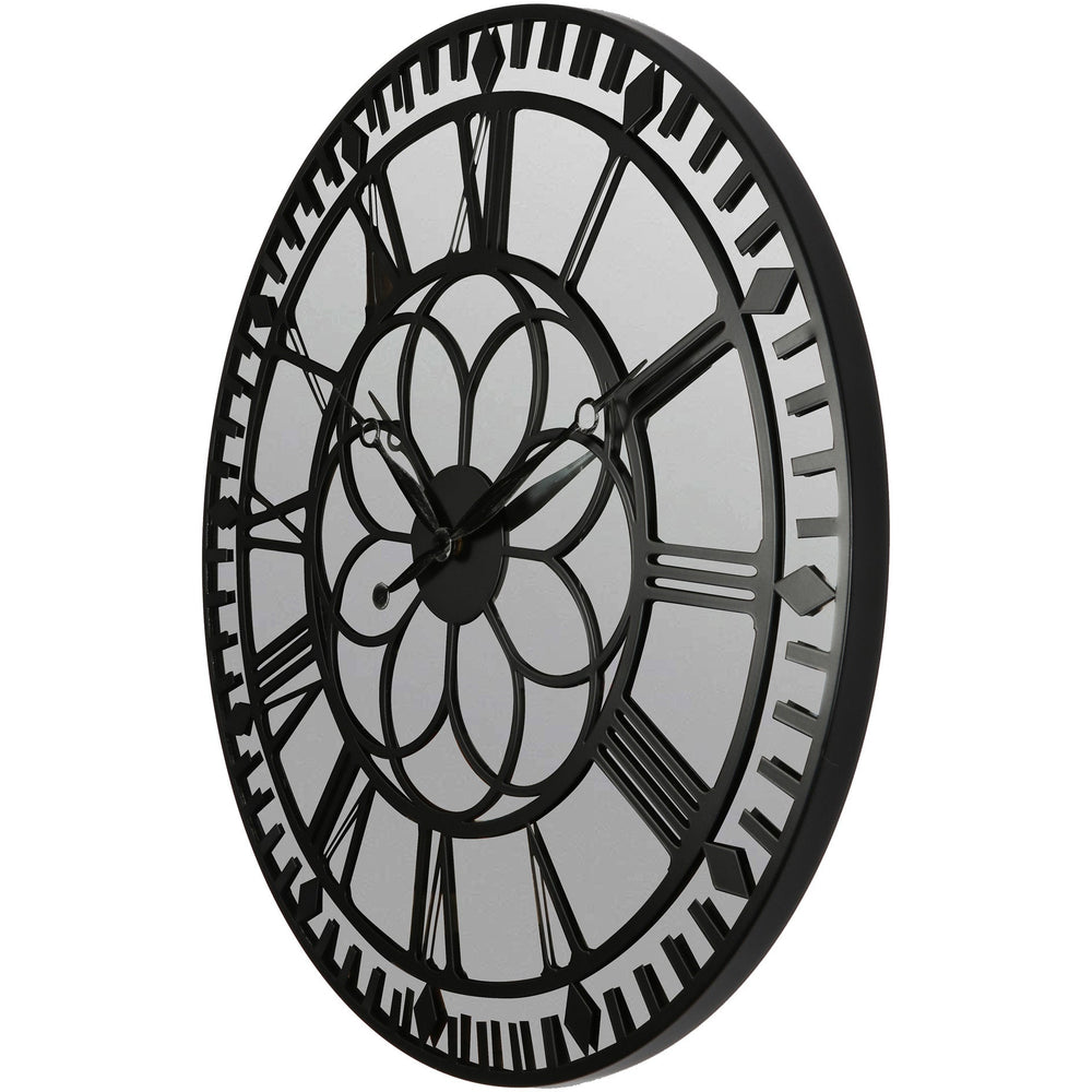 Koda Living Elegance Ornate Mirror Wall Clock 60cm KC5210 2