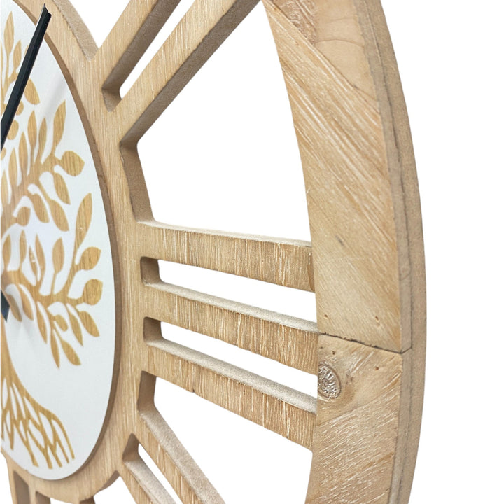 Koda Living Sylvan Wooden Tree Of Life Wall Clock 60cm KC5227 3