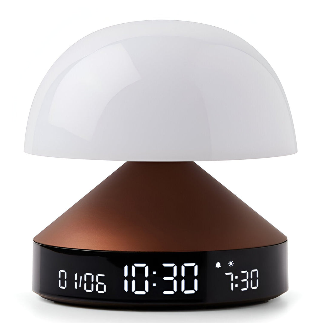 Lexon Mina Sunrise Alarm Clock Bronze 11cm LD-LR153BZ 1