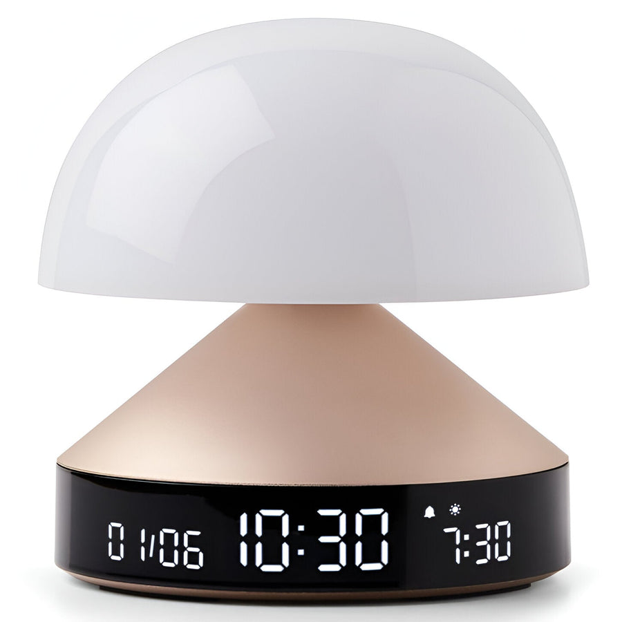 Lexon Mina Sunrise Alarm Clock Gold 11cm LD-LR153MD 1