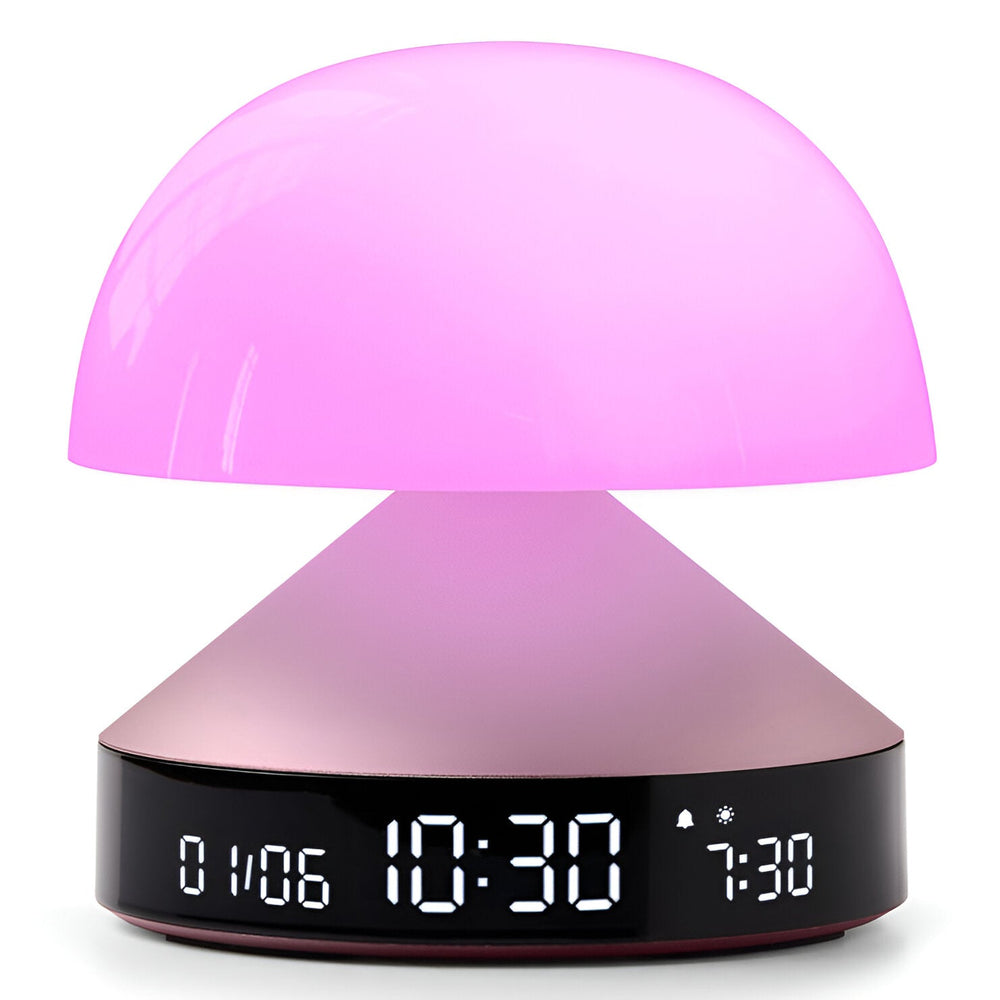 Lexon Mina Sunrise Alarm Clock Pink 11cm LD-LR153MLP 2