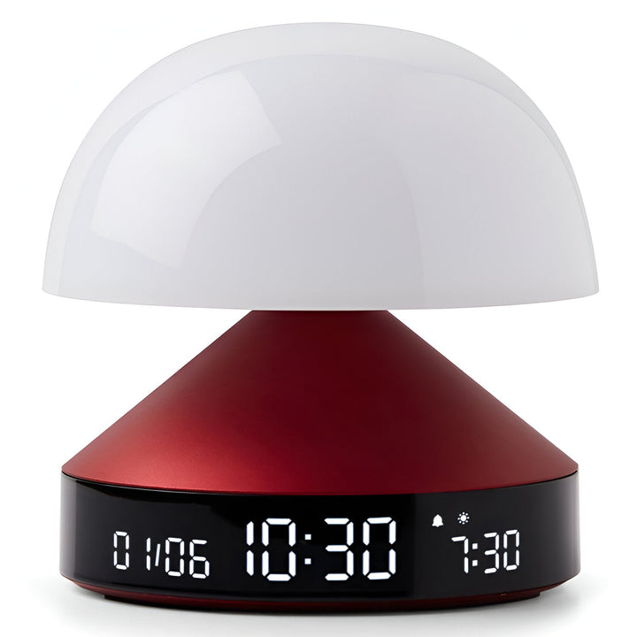 Lexon Mina Sunrise Alarm Clock Red 11cm LD-LR153DR 1