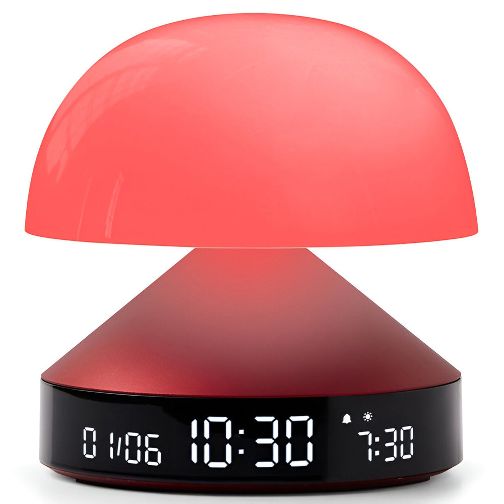 Lexon Mina Sunrise Alarm Clock Red 11cm LD-LR153DR 2