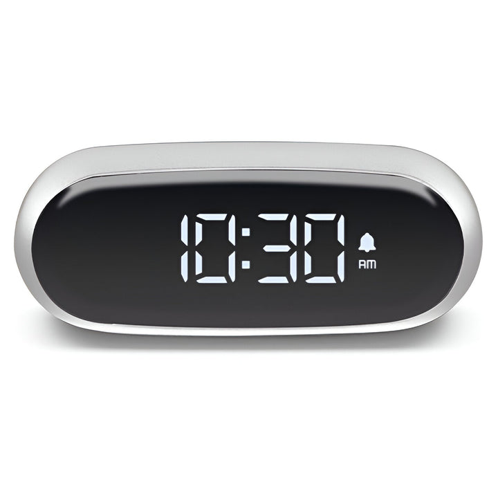 Lexon Minut Mini Travel Black LCD Alarm Clock Alu Polish 6cm LD-LR154AP 1