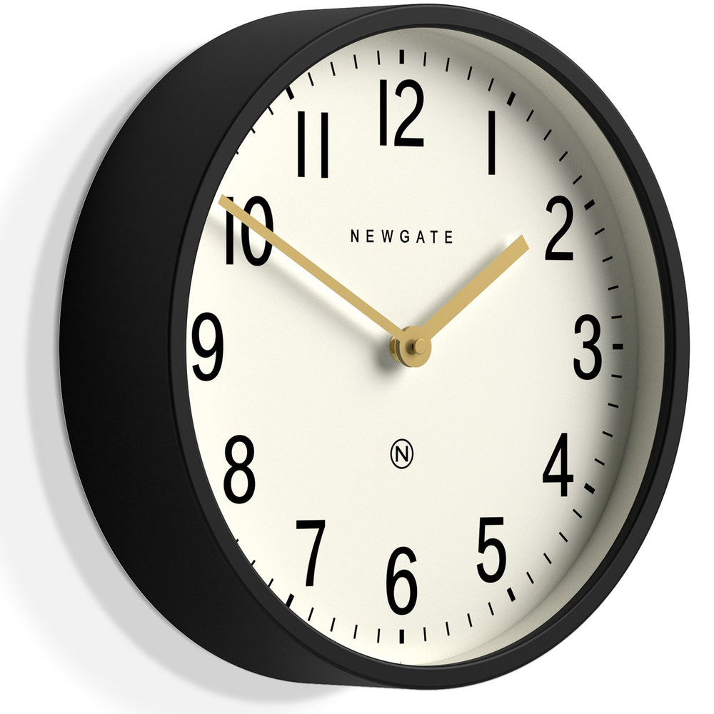 Newgate Master Edwards Wall Clock Black 30cm NGLUGG371K 2