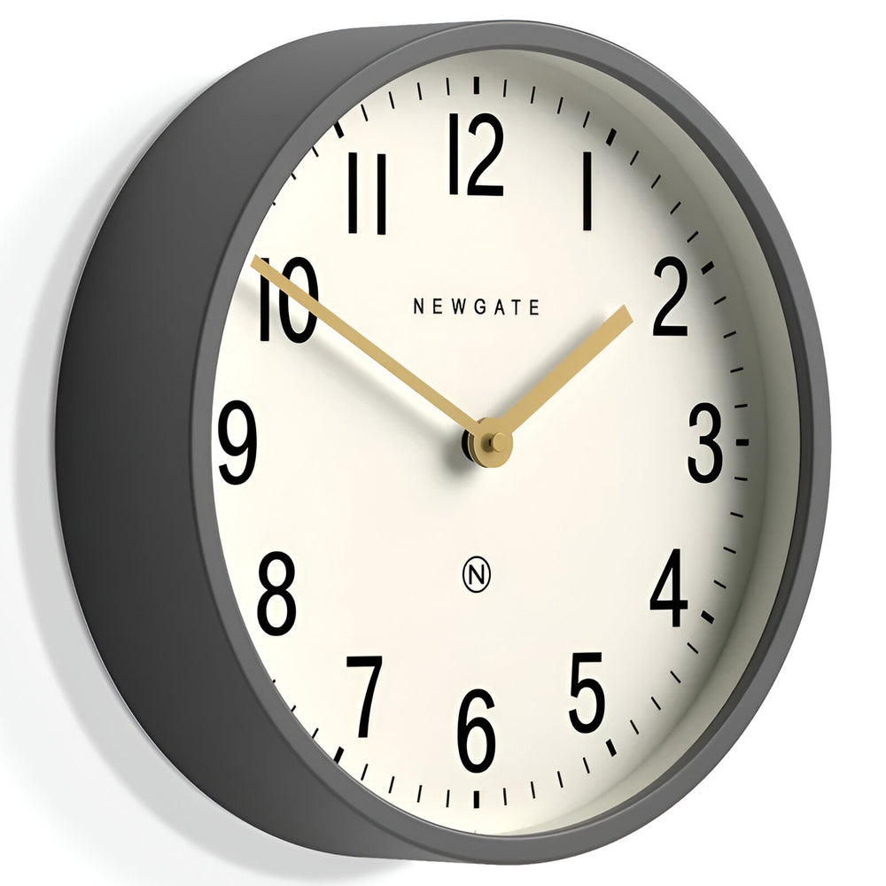 Newgate Master Edwards Wall Clock Moonstone Grey 30cm NGLUGG371BGY 2