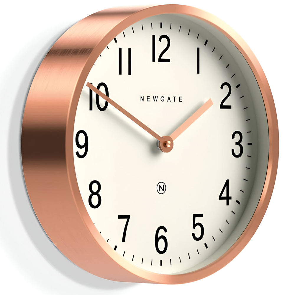 Newgate Master Edwards Wall Clock Radial Copper 30cm NGLUGG371RAC 2