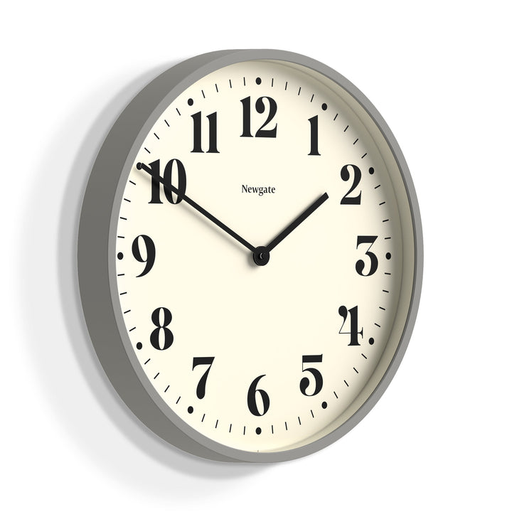 Newgate Number Two Wall Clock Posh Grey 45cm NGNUMTWO240PGY 4