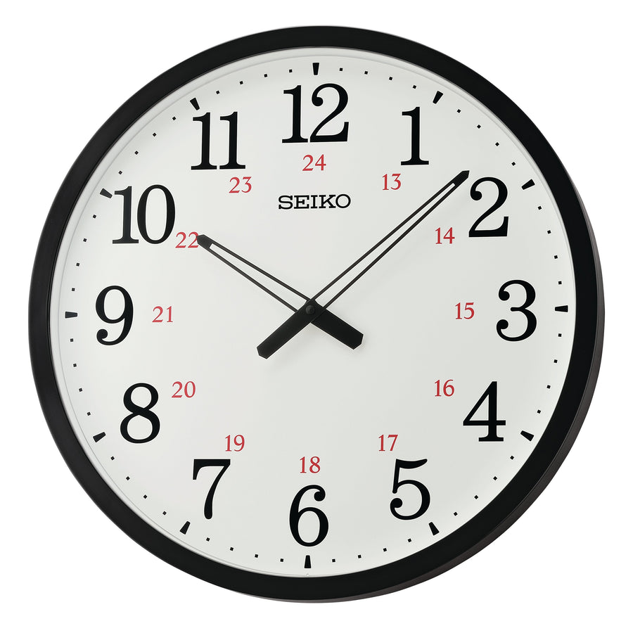 Seiko Jira Classic Wall Clock Black 51cm QXA819-K 1