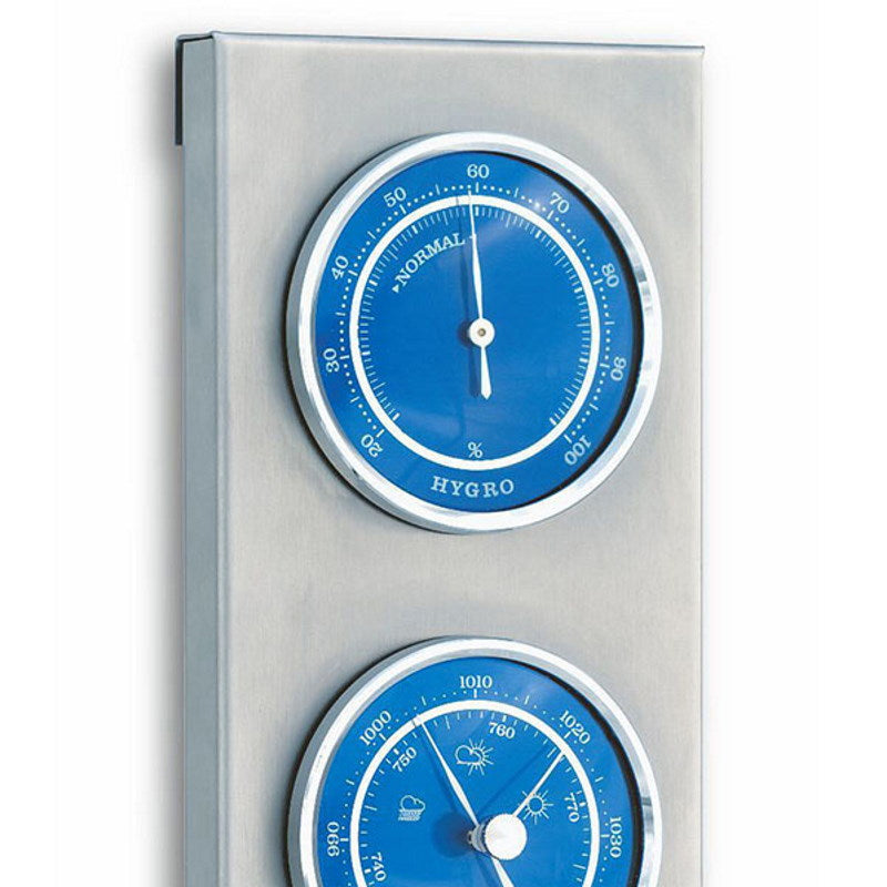 TFA Domatic Outdoor Weather Station Radiant Blue Dial 28cm 20.2034.06 Top