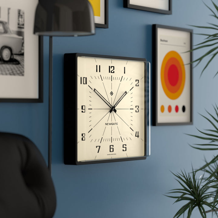 Newgate Box Office Black Retro Wall Clock 42cm NGBOXOF196CK 4