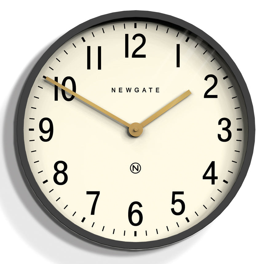 Newgate Mr Edwards Wall Clock Matte Blizzard Grey 45cm NGPUT371BGY 1