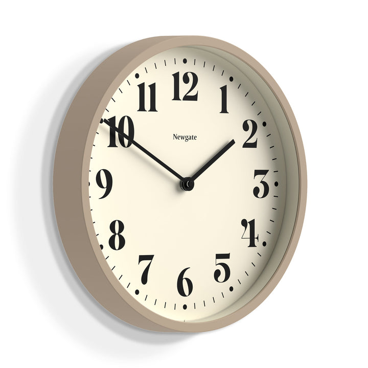 Newgate Number Four Wall Clock Stone Grey 30cm NGNUMFOU240ST 2