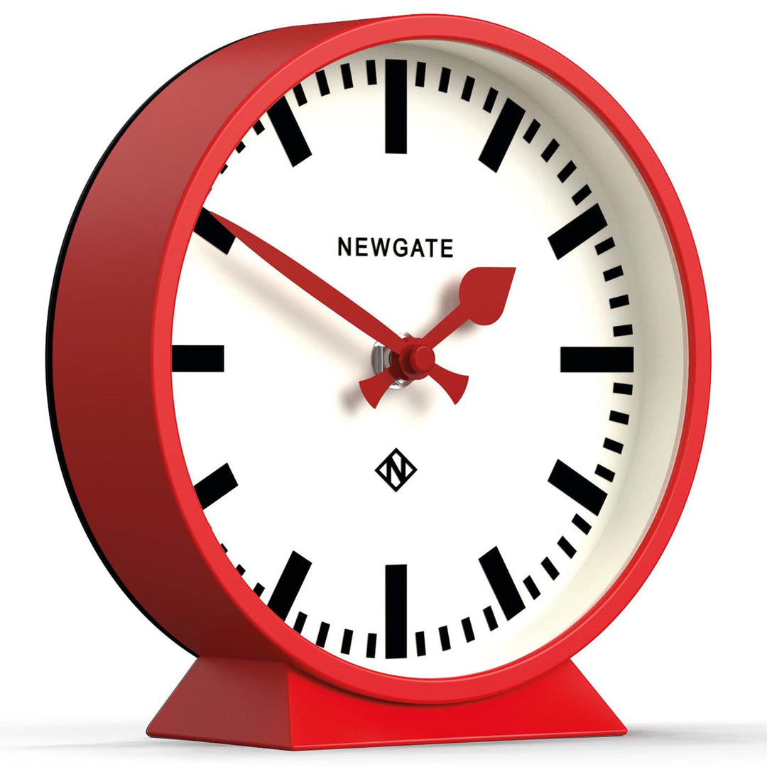 Newgate Railway Mantel Clock Fire Engine Red 17cm NGMMAN390FER 2