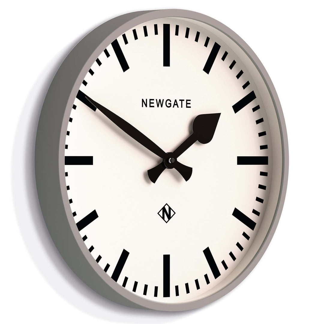 Newgate Railway Wall Clock Grey 38cm NGNUMTHR390PGY 1