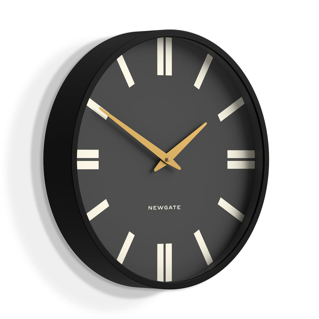 Newgate Universal Plaza Wall Clock Black 43cm NGUNIV276K 2