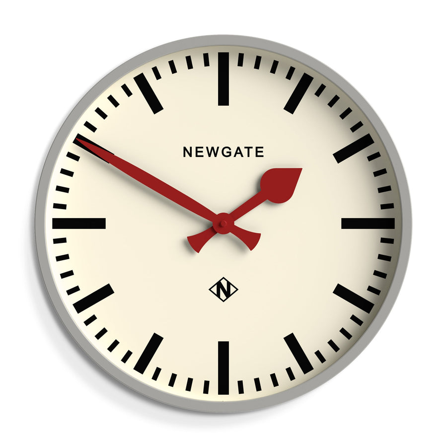 Newgate Universal Railway Wall Clock Grey 43cm NGUNIV390OGY 1