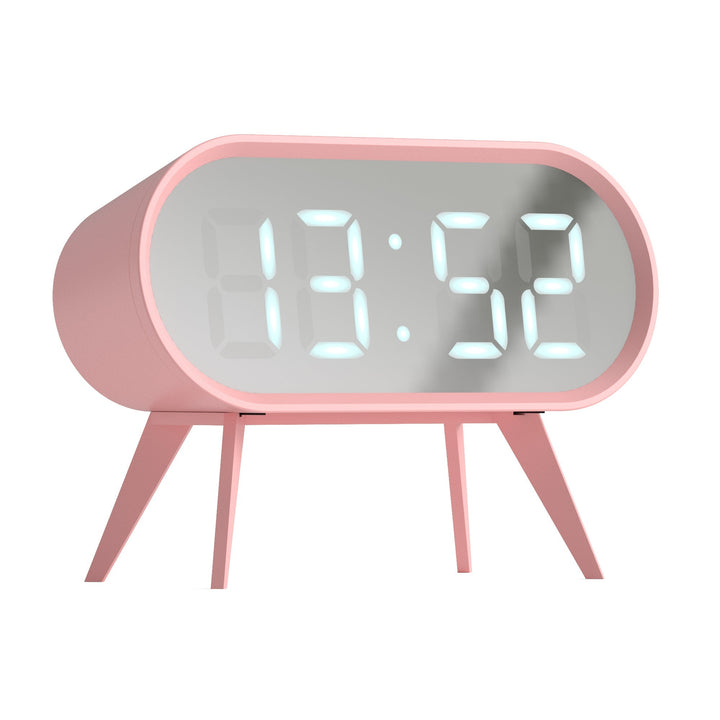 Space Hotel Cyborg Digital LED Alarm Clock Pink 14cm NGSH-CYBO-S1-PK 2