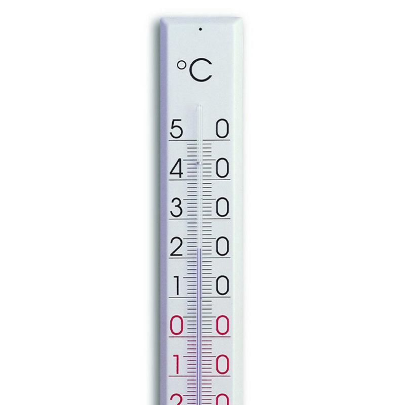 TFA Small White Digital Indoor & Outdoor Thermometer