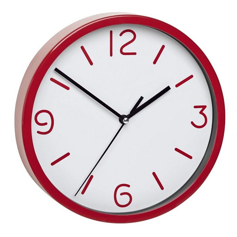 Buy TFA Red Frame Red Numbers Wall Clock 20cm Online | Oh Clocks